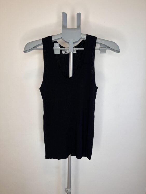 גופייה שחורה ZARA מידה L