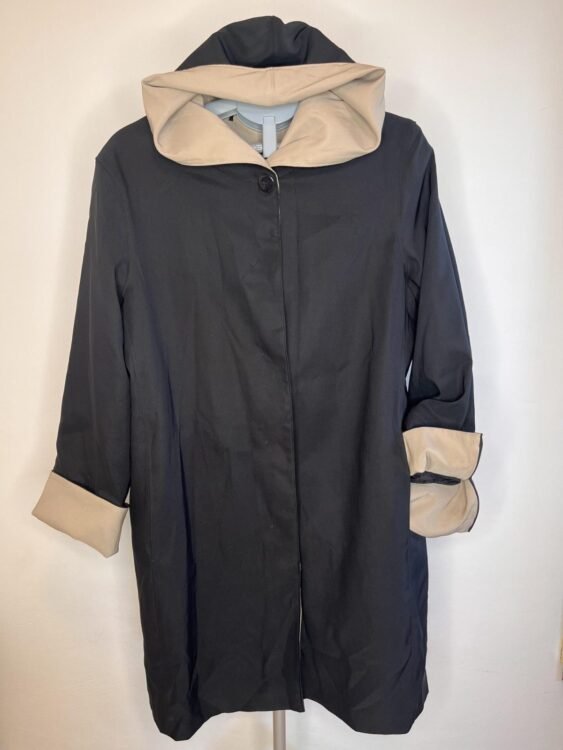 מעיל טראנץ׳ ביטנה צמר JONES NEW YORK מידה L