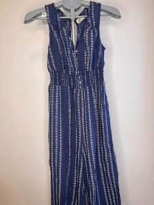 אוברול הדפס וכפתורים מידה S פרטים