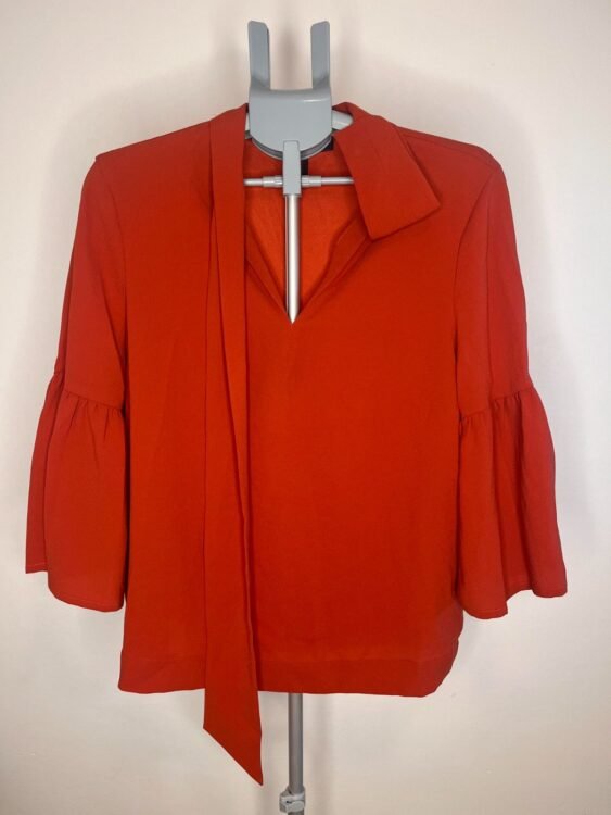 חולצה מחויטת צבע חמרה MAX AZARIA מידה L פרטים