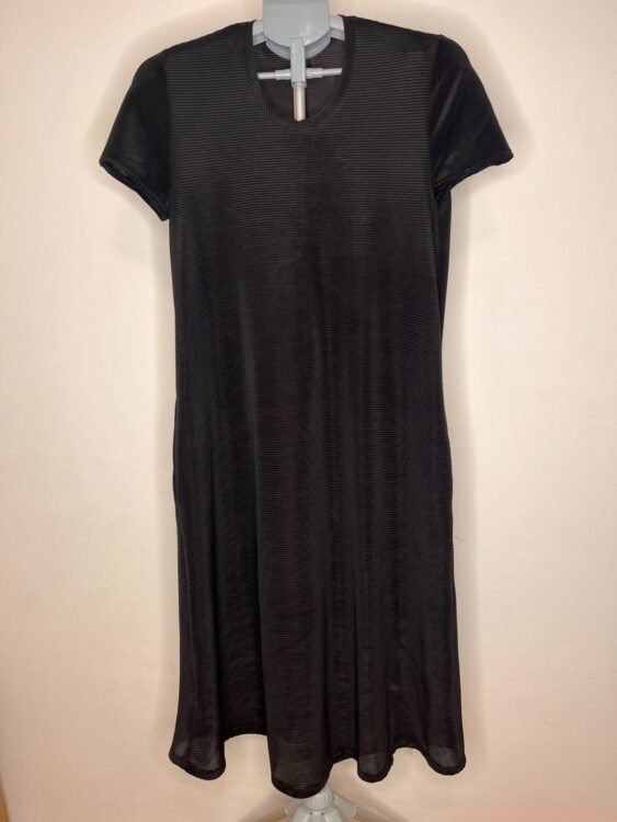 שמלה אלגנטית כיסים שקופה ANAT FRIEDMAN מידה M/L פרטים