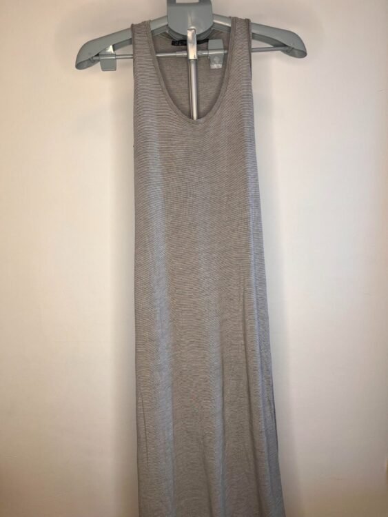 שמלה בייסיק פסים שחור לבן ZARA מידה S פרטים