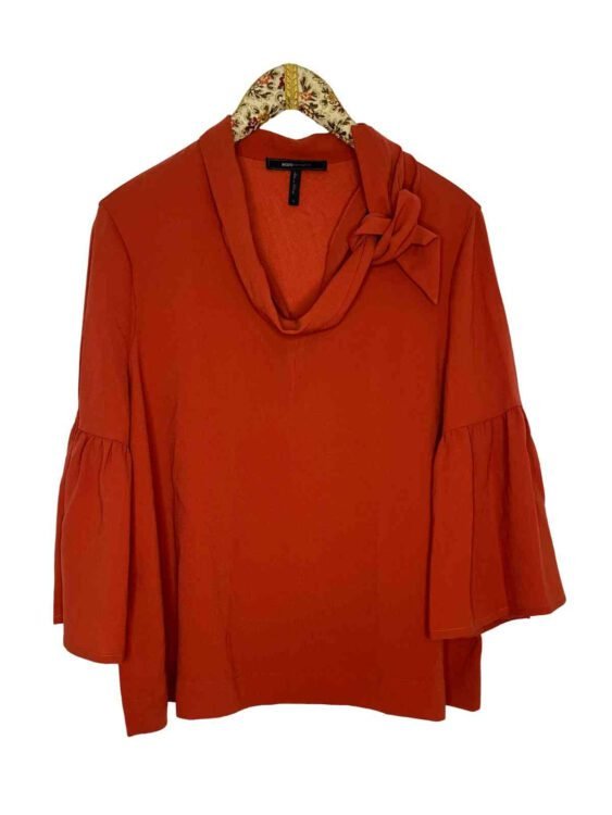 חולצה מחויטת צבע חמרה MAX AZARIA מידה L פרטים