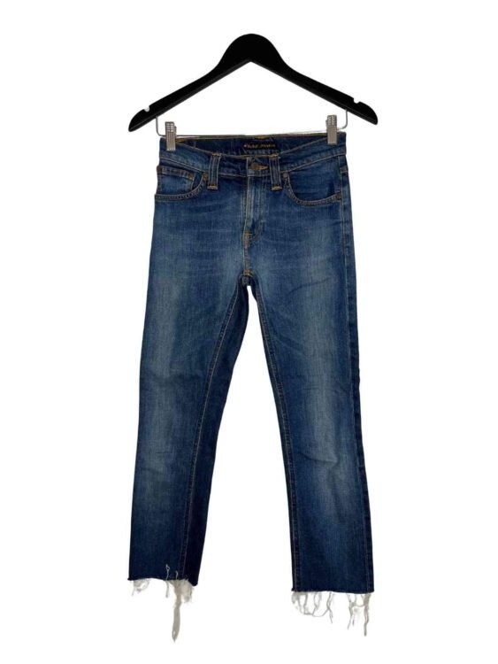 ג׳ינס מותן 7/8 nudie jeans co מידה 32-34 פרטים
