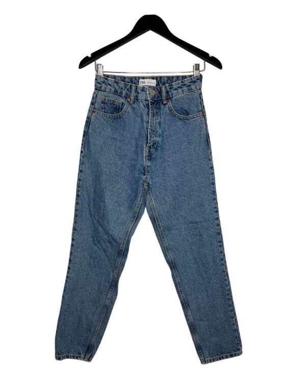 ג׳ינס פצצה 100% כותנה ZARA מידה 34 פרטים