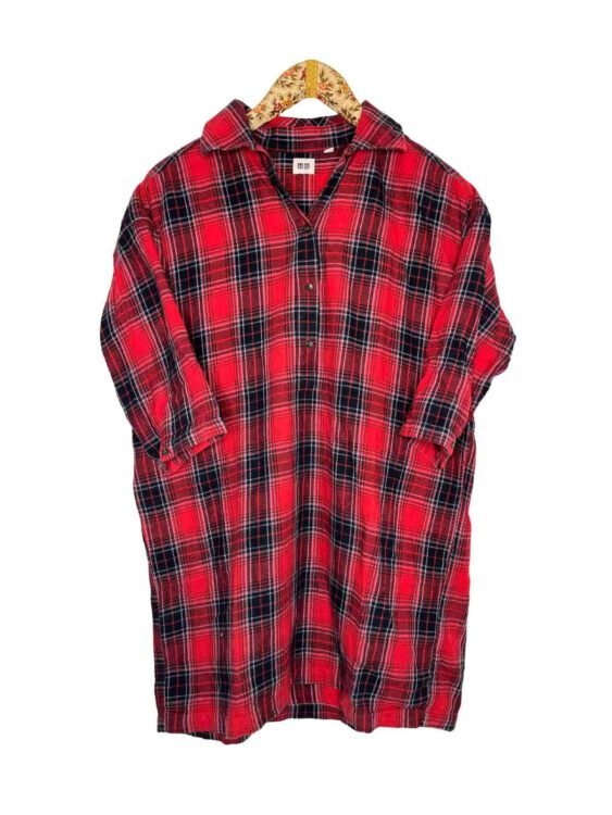 פלנל UNIQLO מידה M פרטים