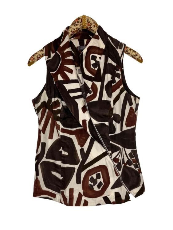 חולצה רוכסן לאורך MAYA NEGRI מידה M פרטים