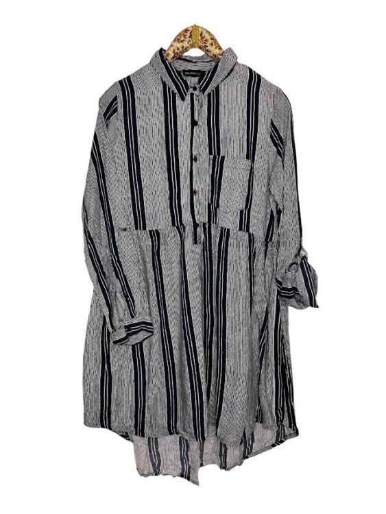 שמלת מיני/מידי ויסקוזה מכופרת wednesday's girl מידה L פרטים