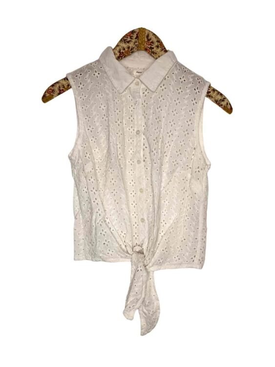 חולצה לבנה מכופתרת GARAGE מידה S