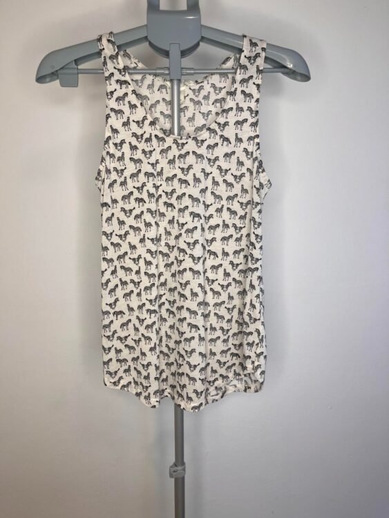 גופייה הדפס זברה H&M מידה s