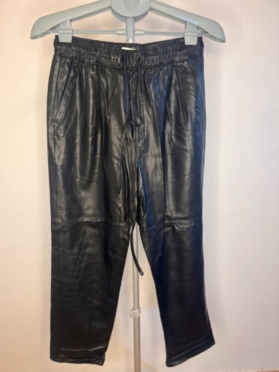 מכנס שחור ארוך דמוי עוד זארה מידה S/M