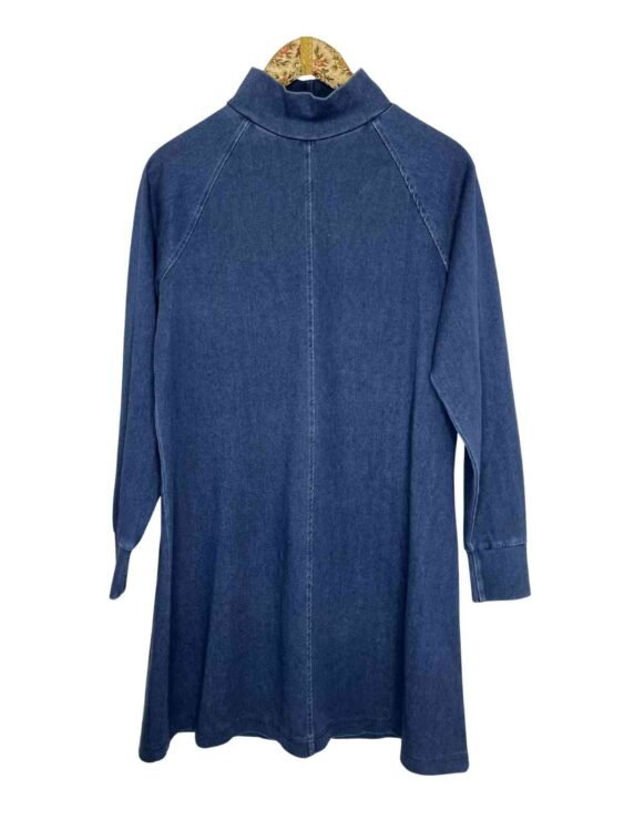 שמלת ג׳ינס אוברסייז GOLF מידה XS-L פרטים