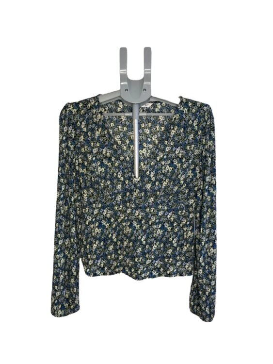 חולצה פרינט פרחוני MANGO מידה M פרטים