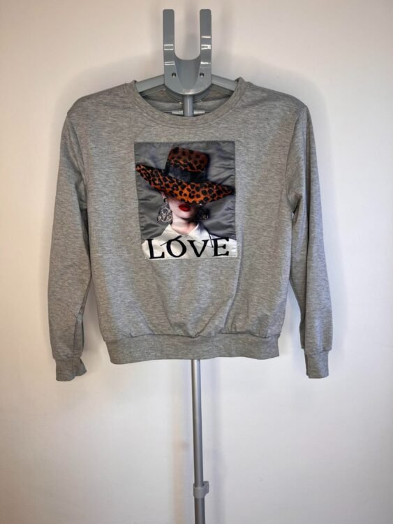 סווטשירט אפור MAPLE מידה 2 פרטים