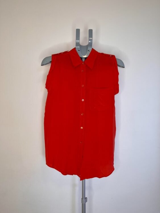 חולצת משי EQUIPMENT מידה xs פרטים