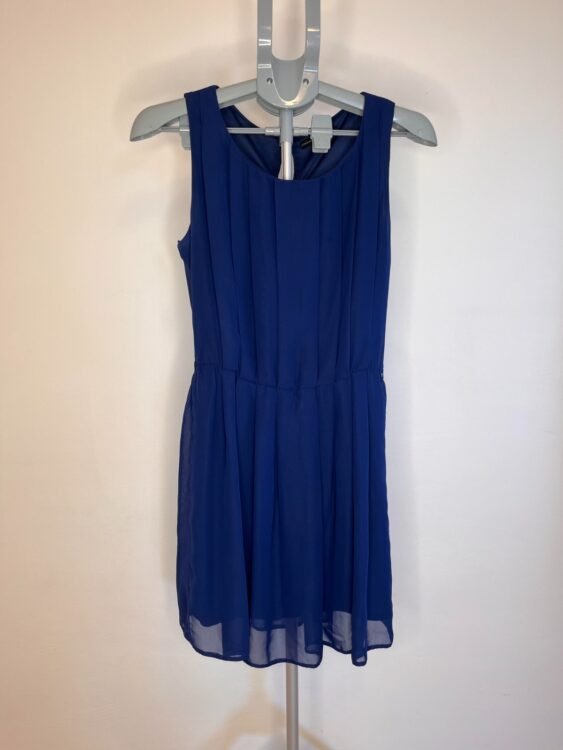 שמלה כחול נייבי ATMOSPHERE מידה 40 פרטים