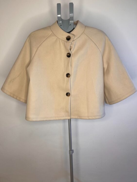 ג׳קט מכופתר PINK ROYAL מידה S/M פרטים