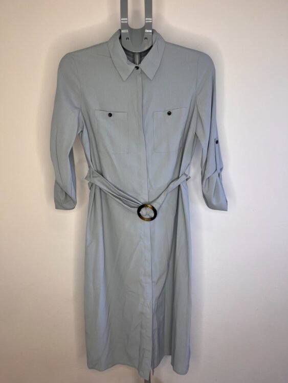 שמלה מחויטת חגורת מותן PRIMARK מידה 38 פרטים