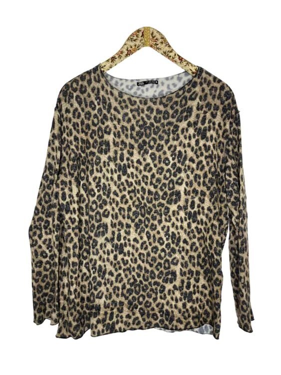 חולצה מנומרת ZARA מידה L פרטים