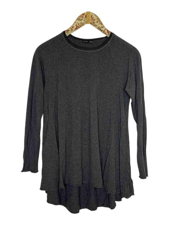 חולצה בייסיק אופה צווארון שחור ZARA מידה L פרטים