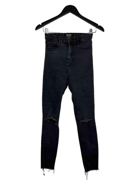 ג'ינס ZARA סטרץ' גזרה גבוהה 34-36 פרטים