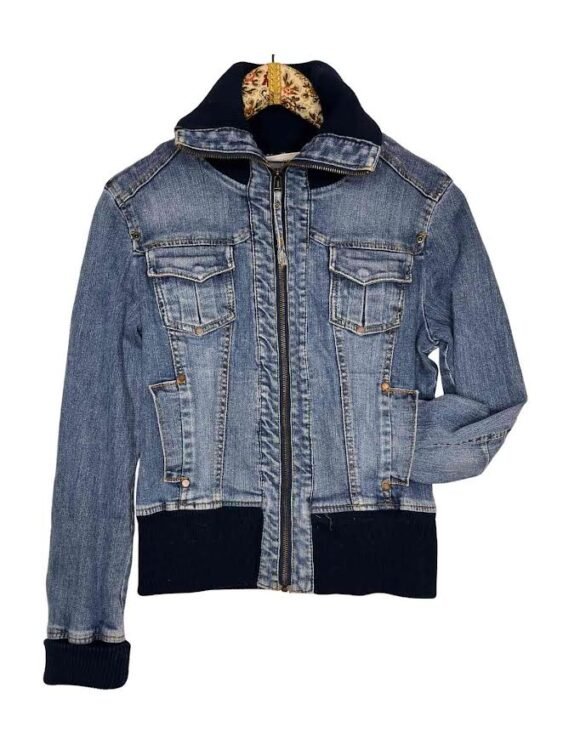 ג׳קט ג׳ינס MANGO של פעם מידה M פרטים