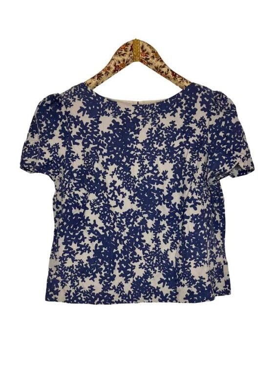 חולצה אלגנטית משי וצמר HOBBS LONDON מידה 12 פרטים