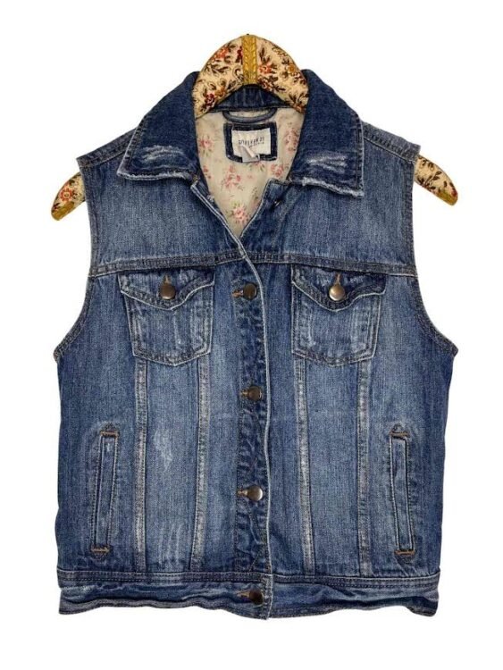 וסט ג׳ינס FOREVER 21 מידה S פרטים