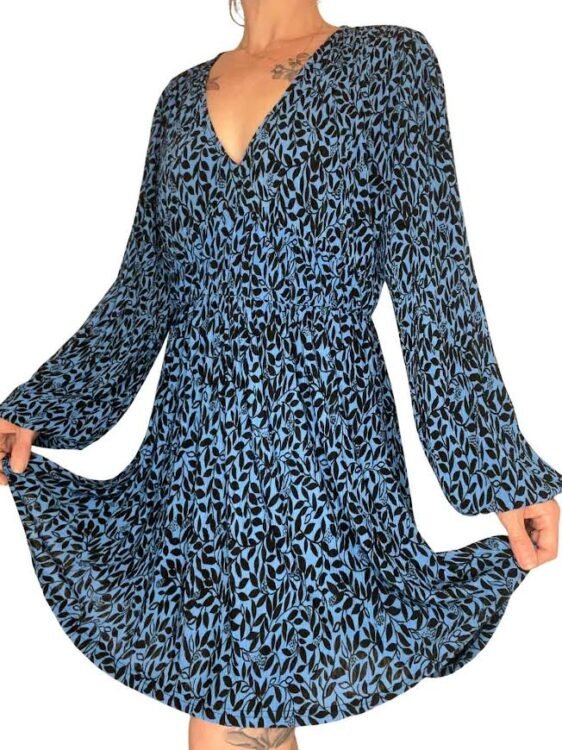 שמלת ערב דקה ונעימה MANGO מידה S