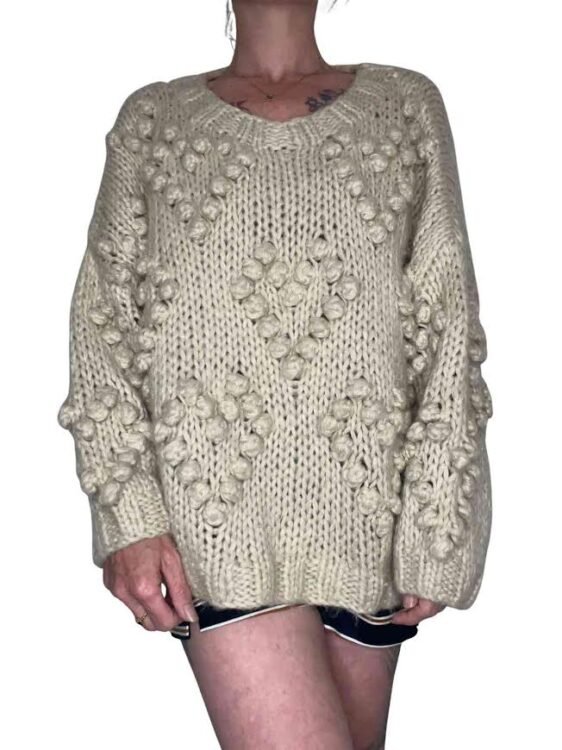 סוודר אוברסייז GALITA הכי נעים בעולם מידה S-M