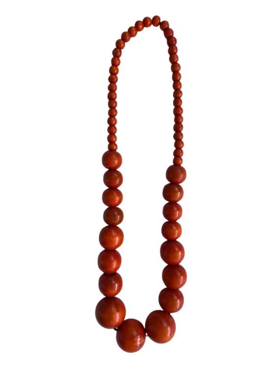 מחרוזת חרוזי עץ גורג'ס פרטים