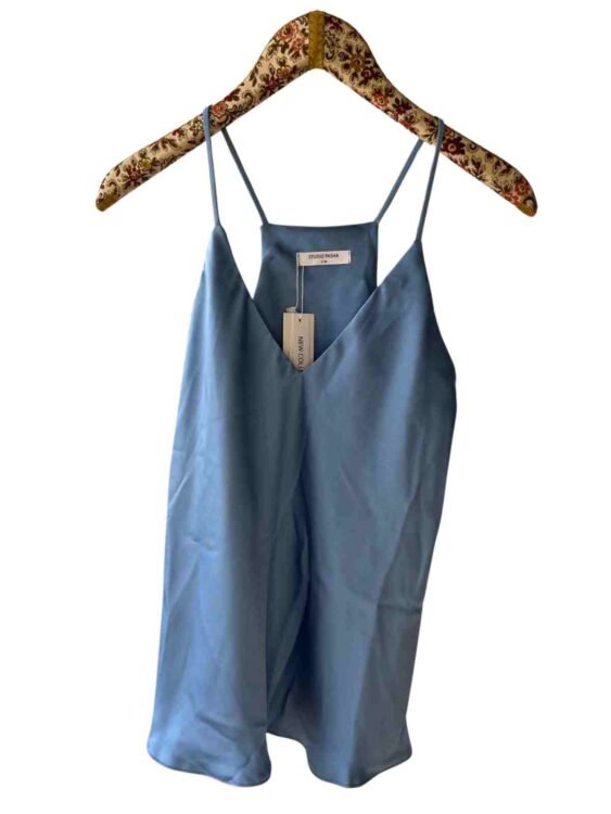 גופית ספגטי סאטן Studio Pasha מידה S פרטים