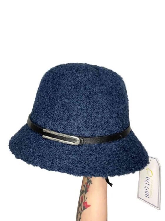 כובע צמר הלן לימון עם הטיקט פרטים