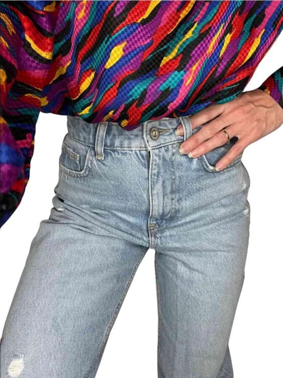 ג'ינס ZARA הורססס מידה 34 פרטים