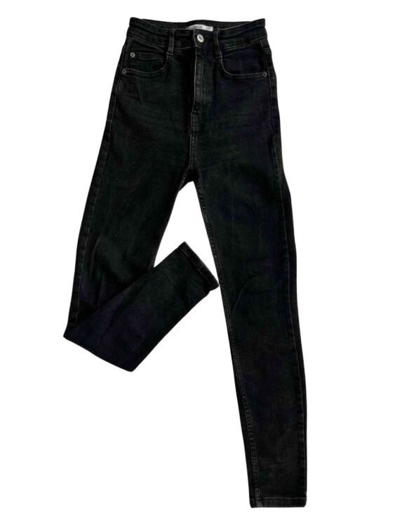 PULL&BEAR ג'ינס סקיני גבוהה מחטב 34 פרטים
