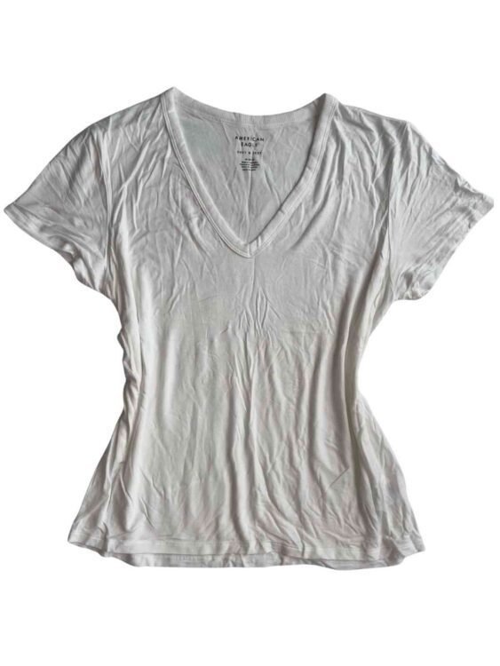 AMERICAN EAGLE חולצה בייסיק M פרטים