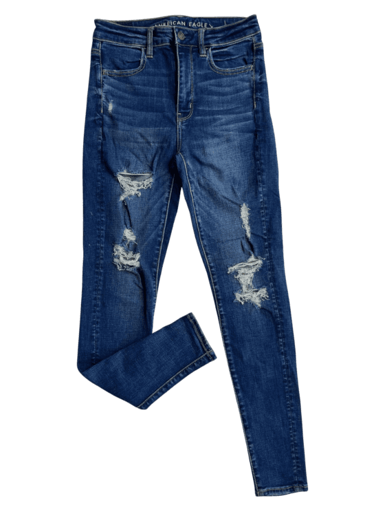 ג׳ינס סקיני AMERICAN EAGLE מידה 4 (M) פרטים