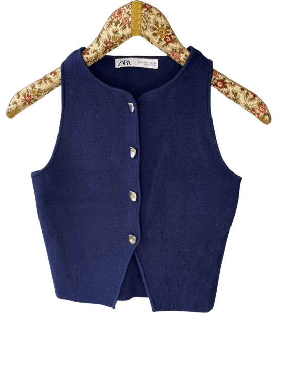 וסט אריג ZARA מידה XS פרטים