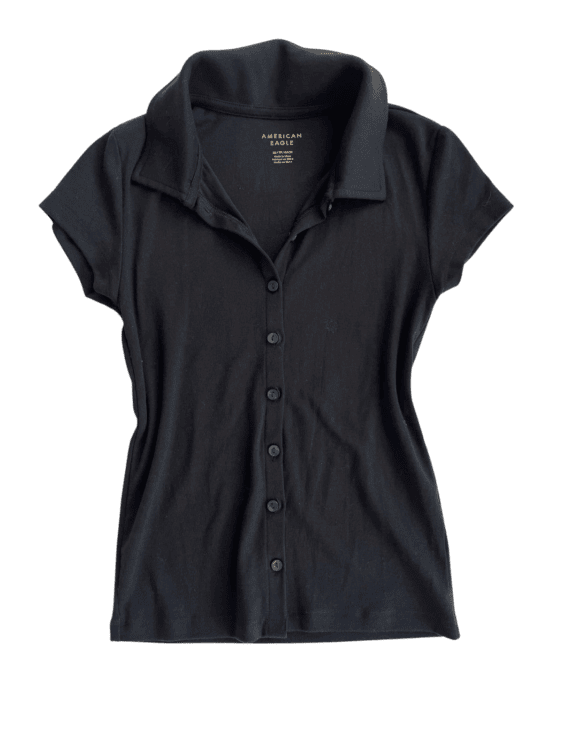 פולו כותנה AMERICAN EAGLE מידה XS פרטים
