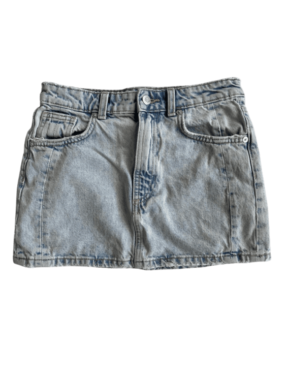 חצאית ג׳ינס ZARA מידה XS פרטים