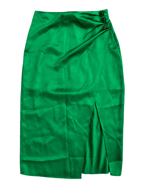 חצאית סאטן ZARA מידה 38 פרטים