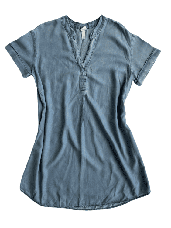 טוניקה כותנה H&M מידה 42 פרטים