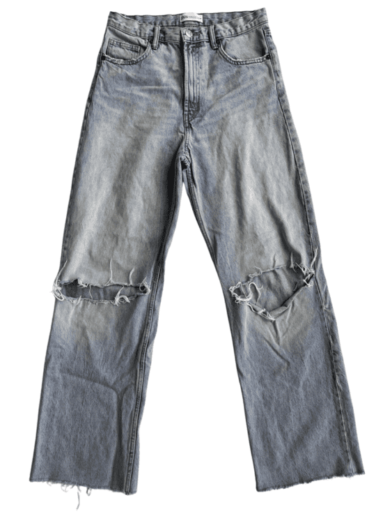 ג׳ינס ZARA מידה 38 פרטים