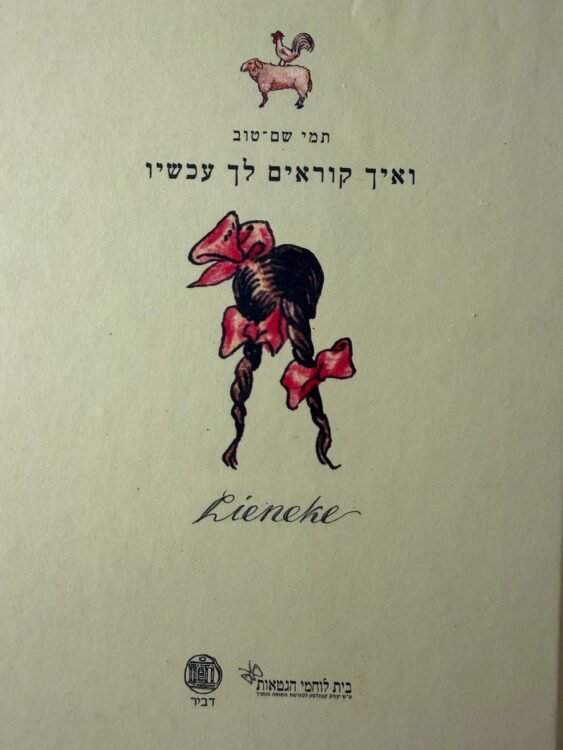 ואיך קוראים לך עכשיו תמי שם־טוב (276 עמודים) פרטים