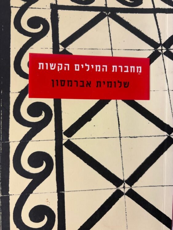 מחברת המילים הקשות שלומית אברמסון (315 עמודים) פרטים