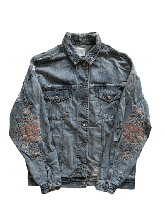 ג׳קט ג׳ינס אוברסייז AMERICAN EAGLE מידה S