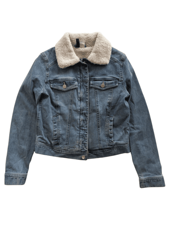 ג׳קט ג׳ינס H&M מידה 38 פרטים