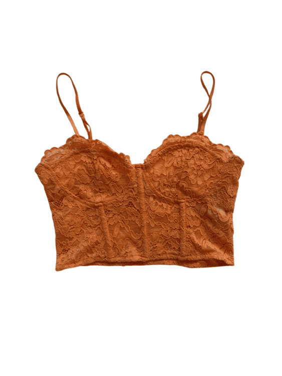 טופ תחרה ZARA מידה S פרטים